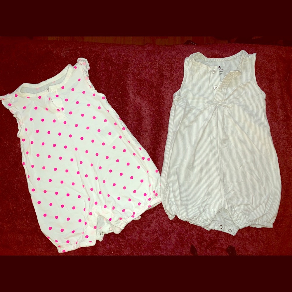 2 Baby Gap Rompers